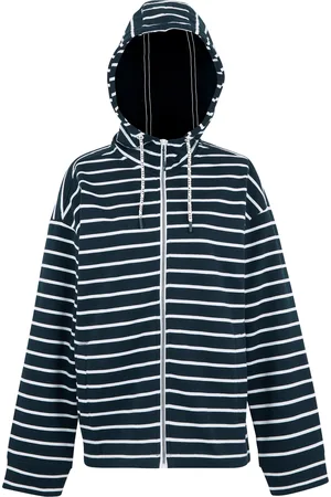 Regatta Dames bayletta ii gestreepte hoodie met volledige rits
