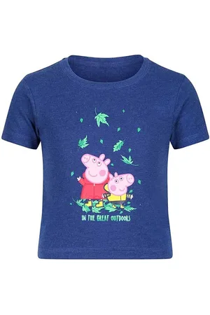 Regatta Kinder/kids peppa pig t-shirt met korte mouwen en opdruk