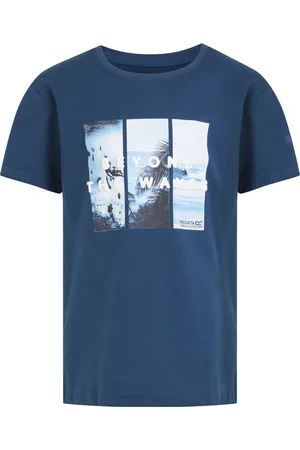 Regatta Kinderen/kinderen bosley vii seaside t-shirt
