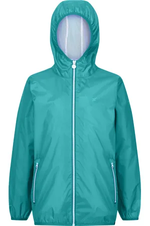 Regatta Groot buitenshuis kinderen/kinderen lever ii packaway rain jacket
