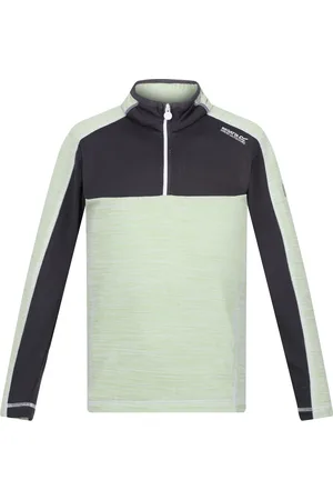 Regatta Kinderen/kinderen hewley recycled half zip fleece top