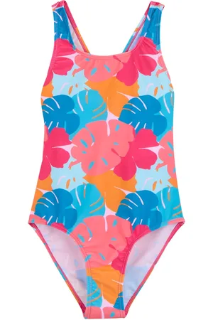 Regatta Eendelig katrisse tropical leaves meisjesbadpak