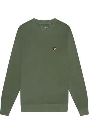Lyle & Scott Crew neck fly fleece sweater sportcasual heren