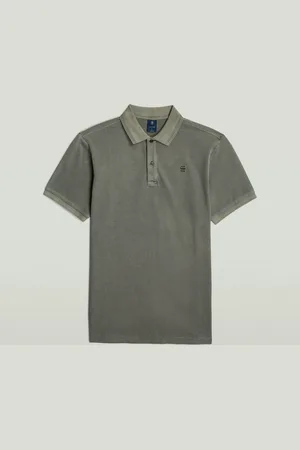G-Star Dunda overdyed slim polo d11595-d756 d033 shadow olive