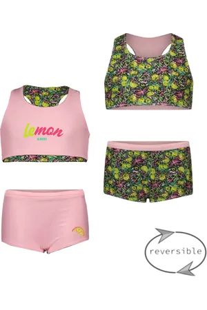 B.Nosy Zomer reversibel bikini meisjes /roze winona