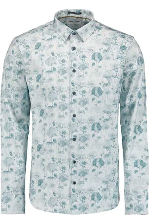 No Excess 27450230 shirt stretch allover printed
