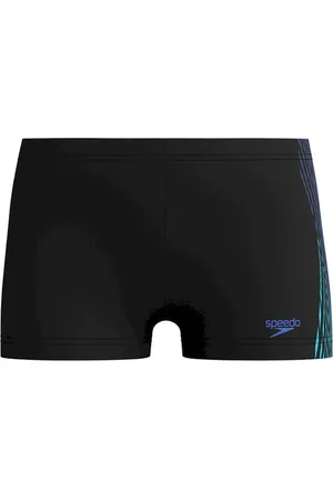 Speedo Eco plastisol placem aqsh bla/blu zwemslip middel jongens