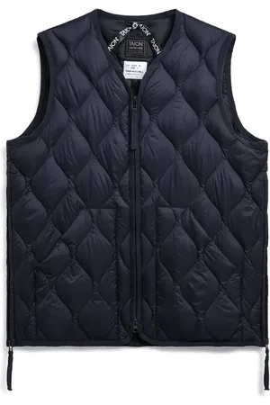 TAION Military v neck w-zip down vest 001alszml-1 d.