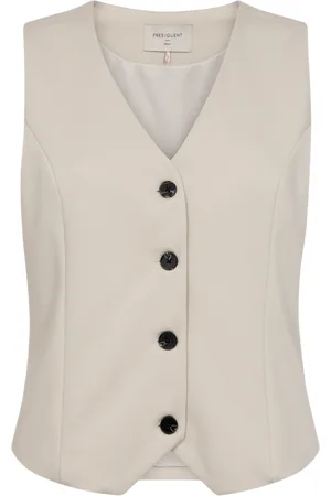 Freequent Fqnanni-waistcoat moonbeam
