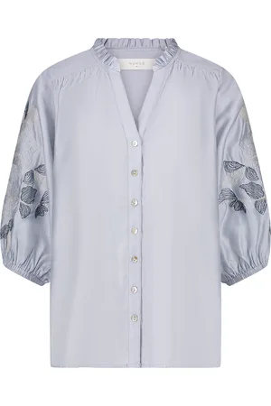NUKUS Tina blouse embroidery nks02097