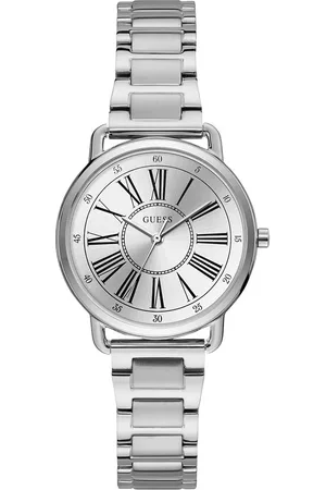Guess Stalen horloge voor tijdloze eleganties
