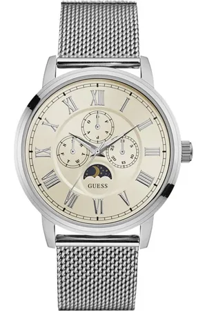 Guess Stalen horloge voor stijlvolle gelegenheden