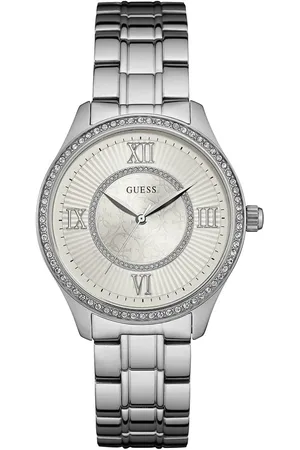 Guess Stalen horloge voor stijlvolle elegantie