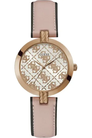 Guess Multicolor leren horloge voor dames stijlvol accessoire