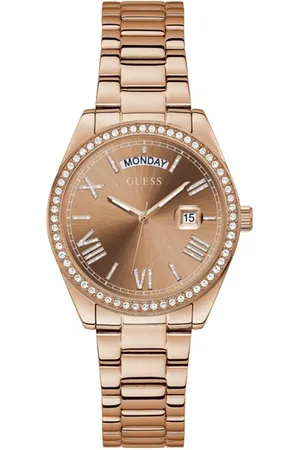 Guess Multicolor roestvrij stalen horloge voor elke gelegenheid