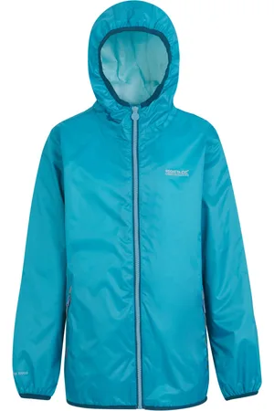 Regatta Groot buitenshuis kinderen/kinderen lever ii packaway rain jacket