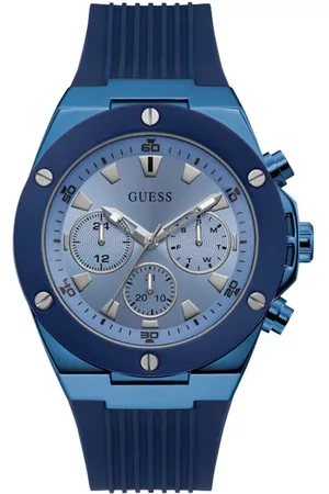 Guess Silliconen horloge voor stijlvolle looks
