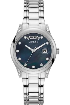 Guess Roestvrij stalen horloge voor stijlvolle uiterlijk