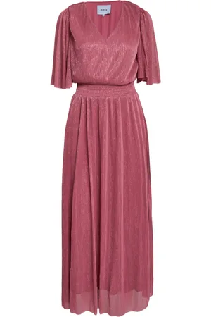 Minus Msmavena v-neck maxi dress dubarry metal