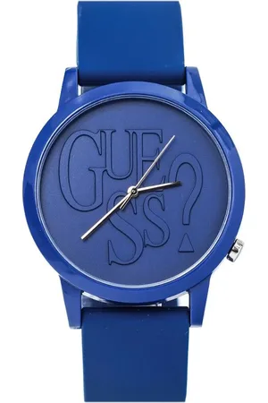 Guess Rubber horloge voor stijlvolle gelegenheden