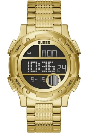 Guess Roestvrij stalen horloge voor tijdloze eleganties
