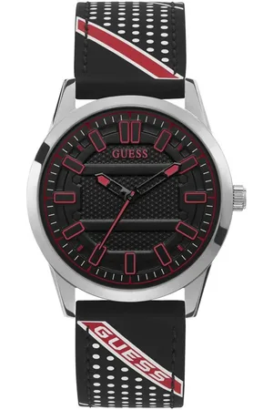 Guess Siliconen horloge voor stijlvolle dagen