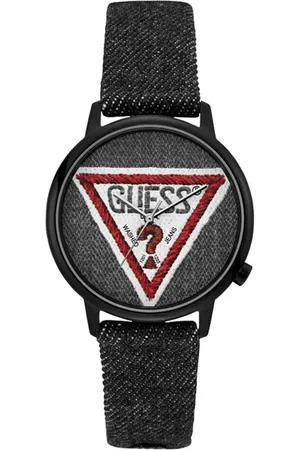 Guess Textiel horloge voor stijlvolle gelegenheden