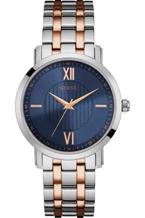 Guess Bicolor stalen horloge voor elegante stijl