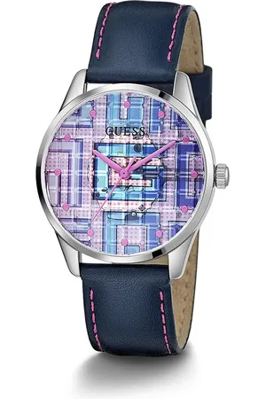 Guess Leren horloge voor stijlvolle gelegenheden