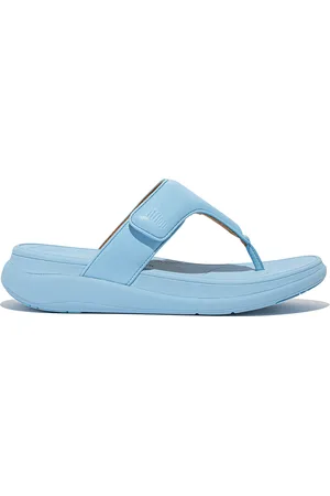 FitFlop F-mode go adjustable flatform toe-post sandals