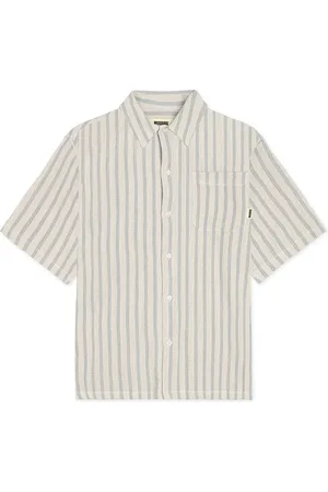 Woodbird Wbbanks weeve shirt 2516-709 off white