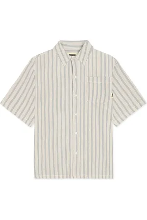Woodbird Wbbanks weeve shirt 2516-709 off white