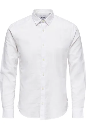 Only & Sons Onscaiden life ls solid linen shirt