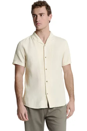 No Excess Shirt short sleeve revers collar so cement