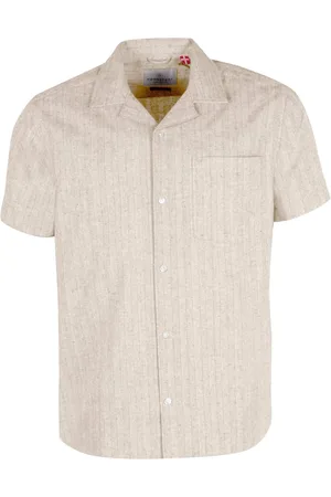 Kronstadt Ks20003 ksatlanta ss loose shirt feather grey