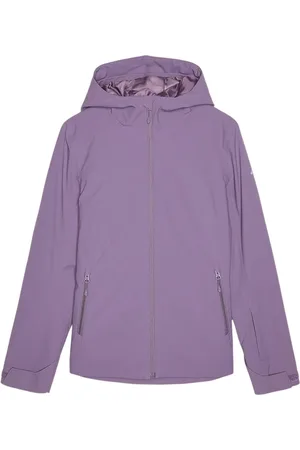 4F Dames f572 effen polyester ski-jas