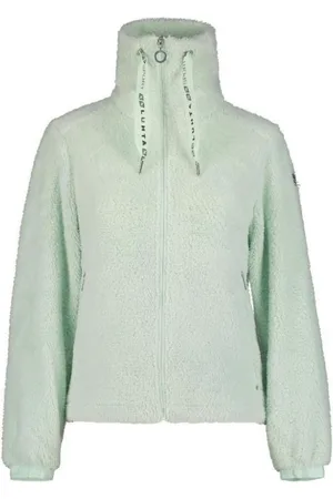 Luhta Aho fleece sweater met rits dames