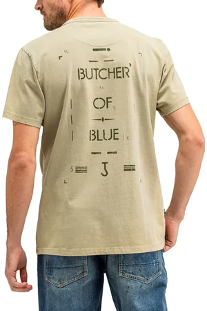 Butcher of Blue Army stencil tee