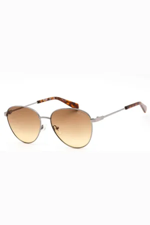 Guess Grijze metalen zonnebril voor unisex gebruik