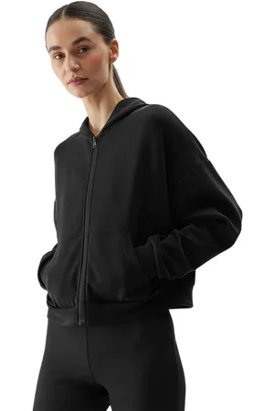 4F Dames f1002 hoodie met volledige rits