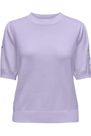 ONLY Onlkira 24 cut out pullover ex knt lila