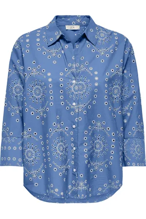 JACQUELINE DE YONG Jdyemma 3/4 embroidery shirt wvn ex