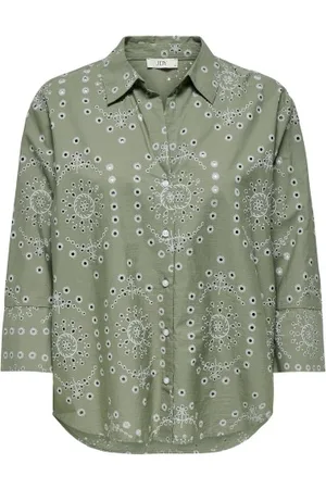 JACQUELINE DE YONG Jdyemma 34 embroidery shirt wvn ex dessin