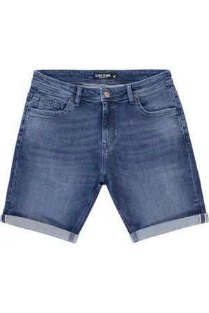 Cars Hunter short stone used blue denim