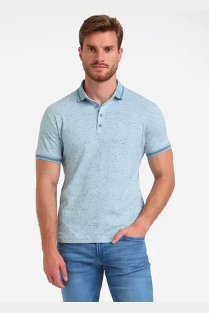 Gabbiano Heren polo 235528 4001 bright blue