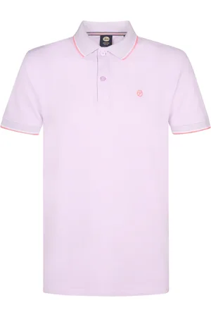 Petrol Industries Men polo short sleeve m-ros-pol003 4111 lilac grey