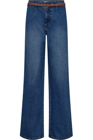 Freequent Fqsalla pants medium blue