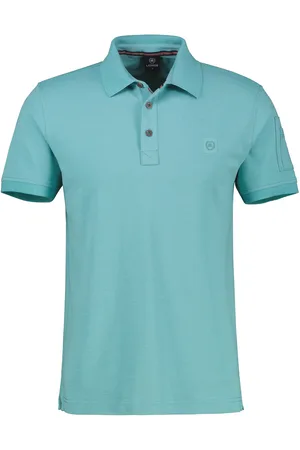 Lerros Heren polo 2533229 456 coastal blue