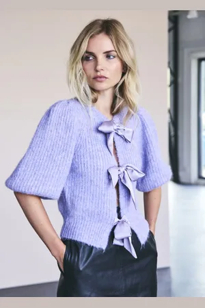Co`Couture Coralie trui bow cardigan