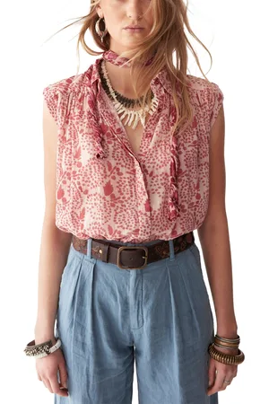 MAISON HOTEL Lea blouse pink martini